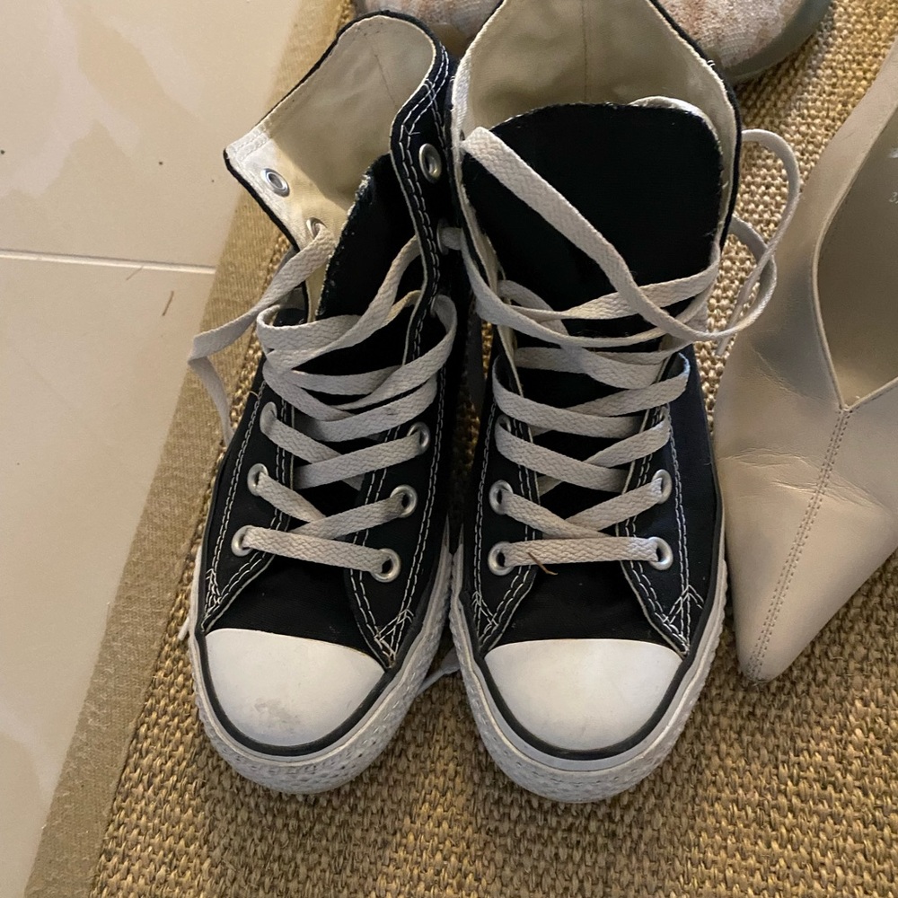 High top converse sneakers